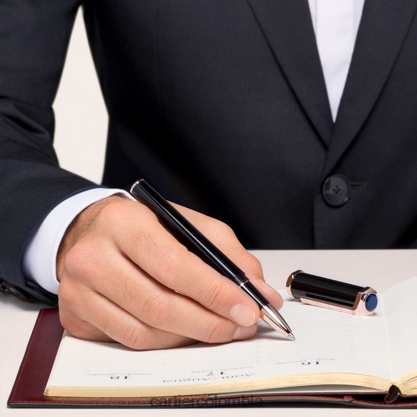 accesorios Cartier bolígrafo santos-dumont elegante V0HXJN1722