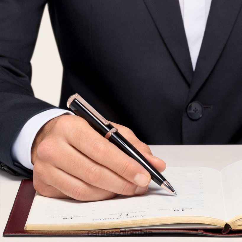 accesorios Cartier bolígrafo santos-dumont elegante V0HXJN1733