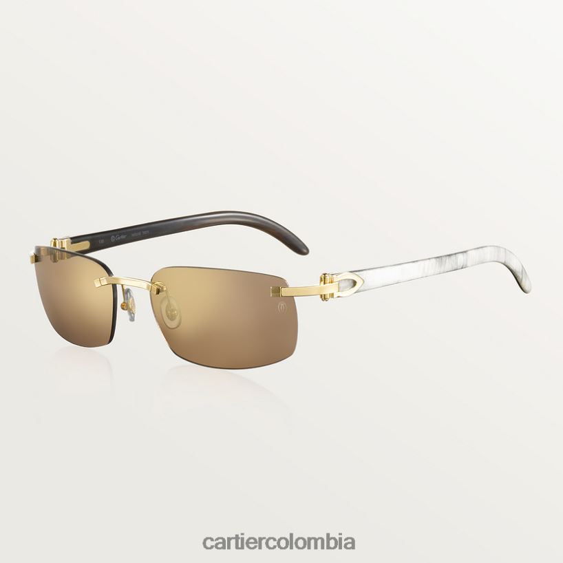 accesorios Cartier c decoración gafas de sol elegante V0HXJN1579