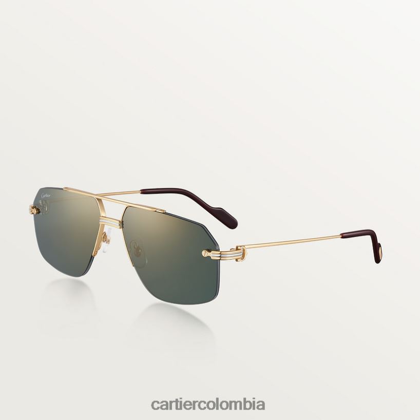 accesorios Cartier gafas de sol de estreno elegante V0HXJN1613
