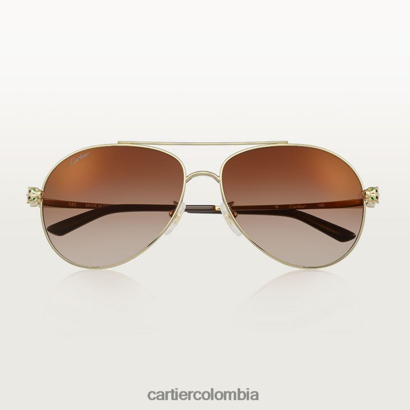 accesorios Cartier gafas de sol pantera elegante V0HXJN1521