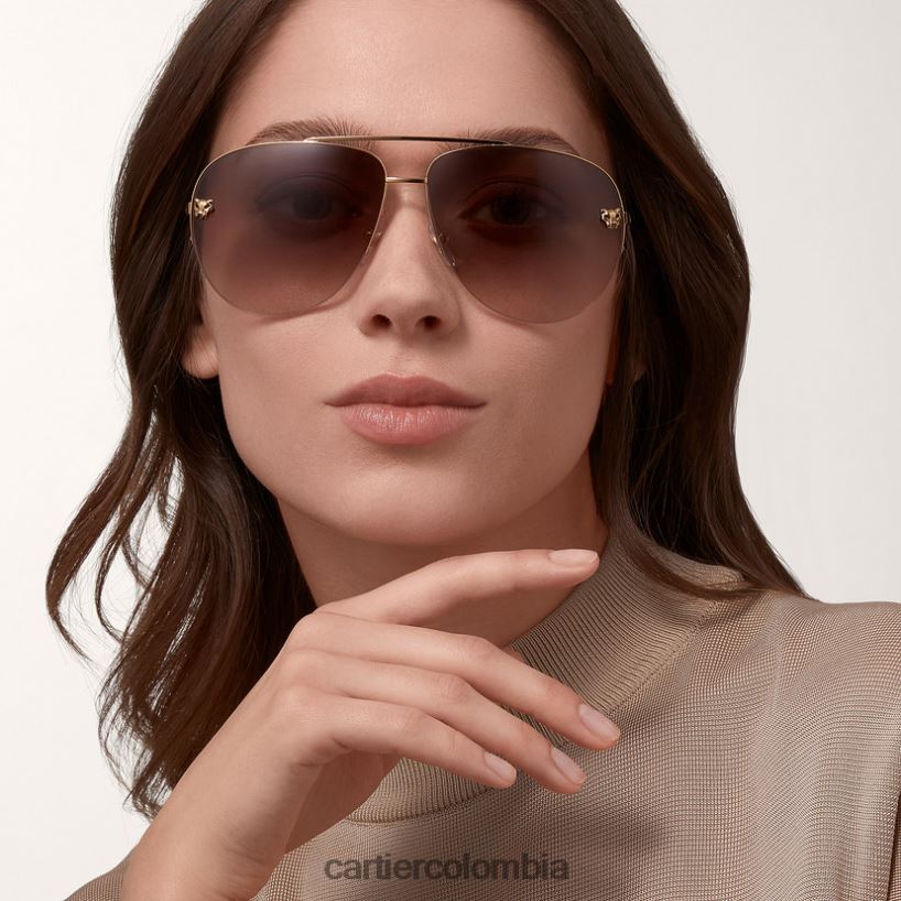 accesorios Cartier gafas de sol pantera elegante V0HXJN1525