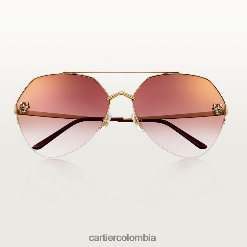 accesorios Cartier gafas de sol pantera elegante V0HXJN1532