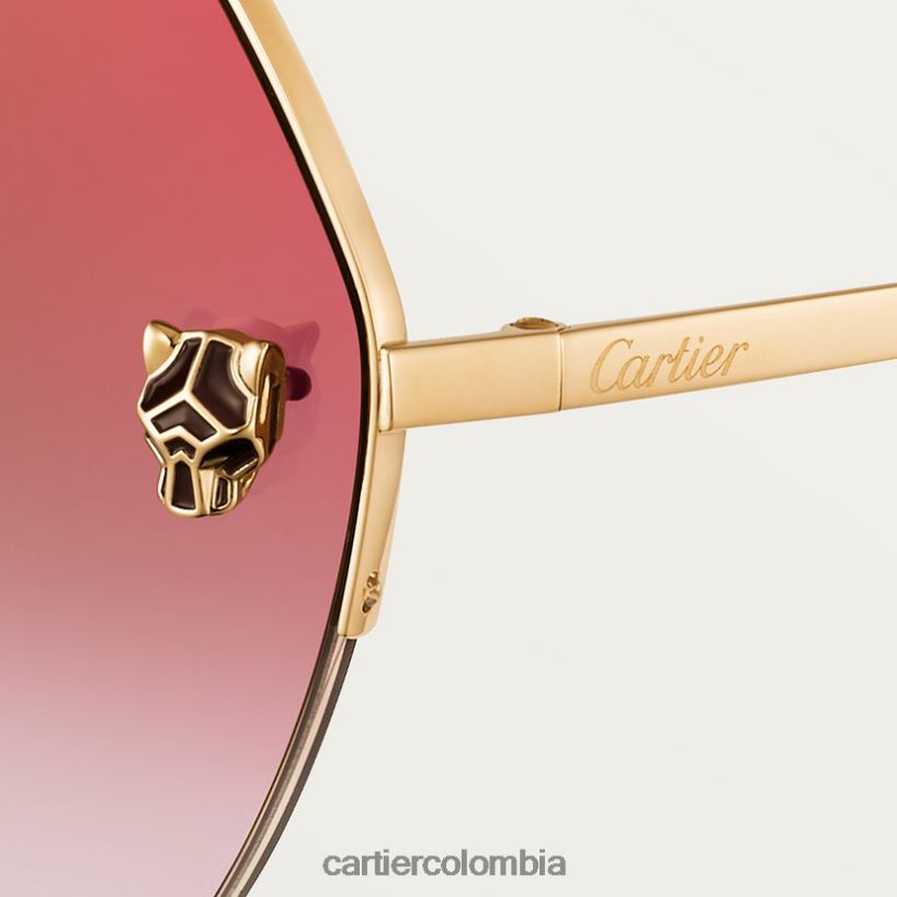 accesorios Cartier gafas de sol pantera elegante V0HXJN1532