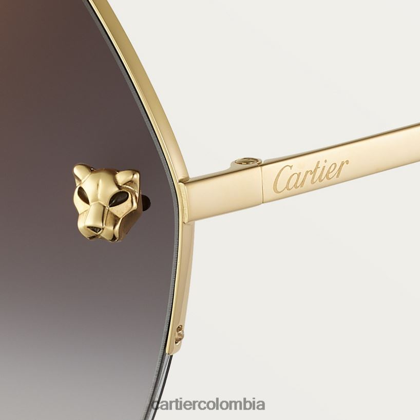 accesorios Cartier gafas de sol pantera elegante V0HXJN1533