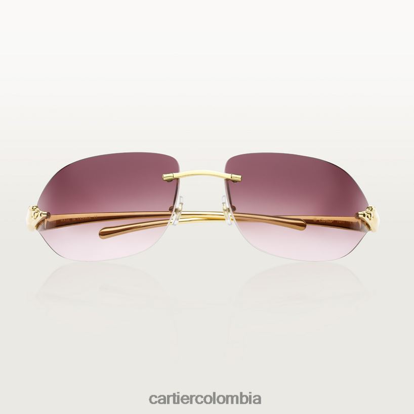accesorios Cartier gafas de sol pantera elegante V0HXJN1534