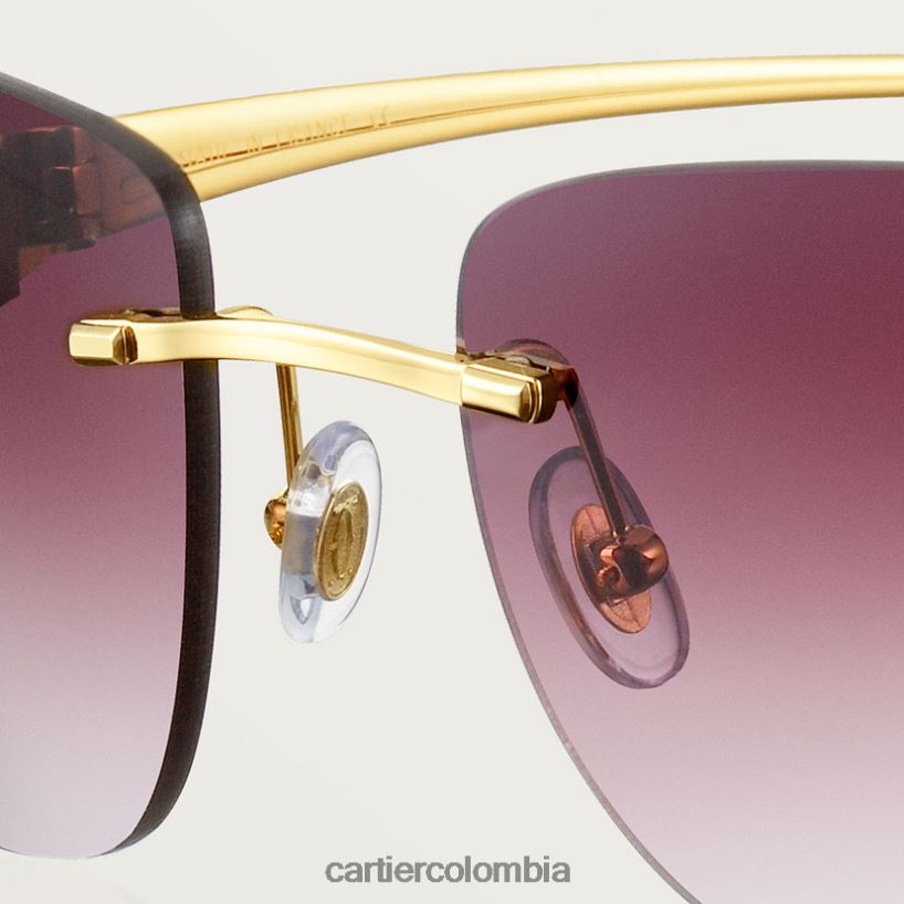 accesorios Cartier gafas de sol pantera elegante V0HXJN1534