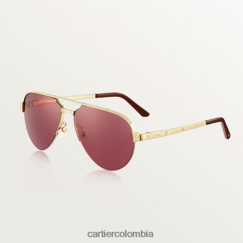 accesorios Cartier gafas de sol santos elegante V0HXJN1553