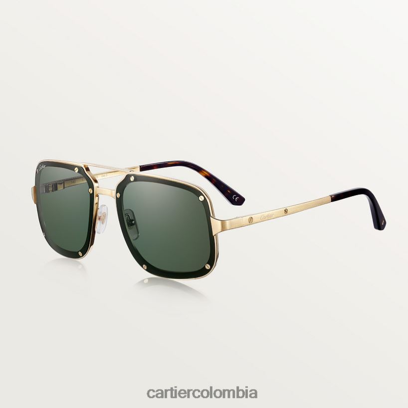 accesorios Cartier gafas de sol santos elegante V0HXJN1556