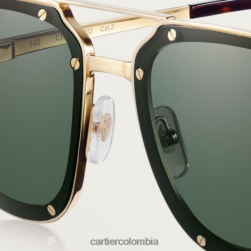 accesorios Cartier gafas de sol santos elegante V0HXJN1556