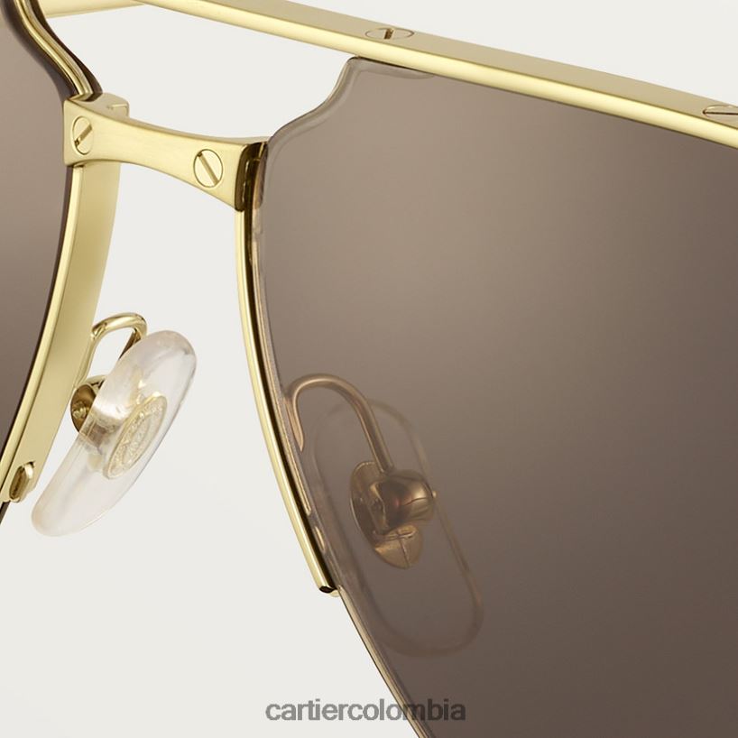 accesorios Cartier gafas de sol santos elegante V0HXJN1558