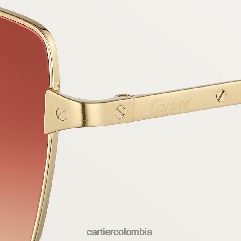 accesorios Cartier gafas de sol santos elegante V0HXJN1560