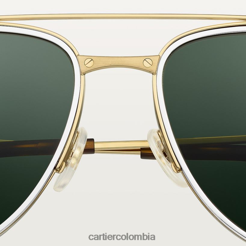 accesorios Cartier gafas de sol santos elegante V0HXJN1563
