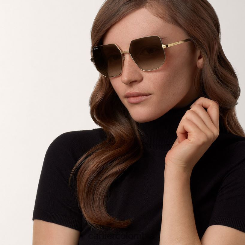 accesorios Cartier gafas de sol santos elegante V0HXJN1564