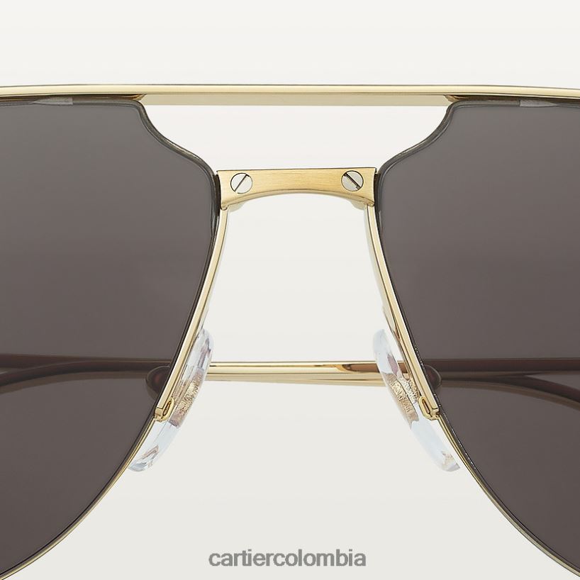 accesorios Cartier gafas de sol santos elegante V0HXJN1565