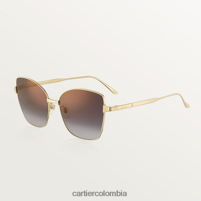 accesorios Cartier gafas de sol santos elegante V0HXJN1568