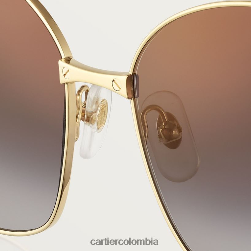 accesorios Cartier gafas de sol santos elegante V0HXJN1568