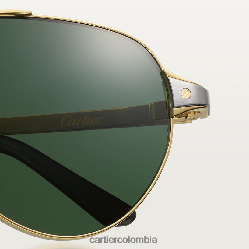 accesorios Cartier gafas de sol santos elegante V0HXJN1571