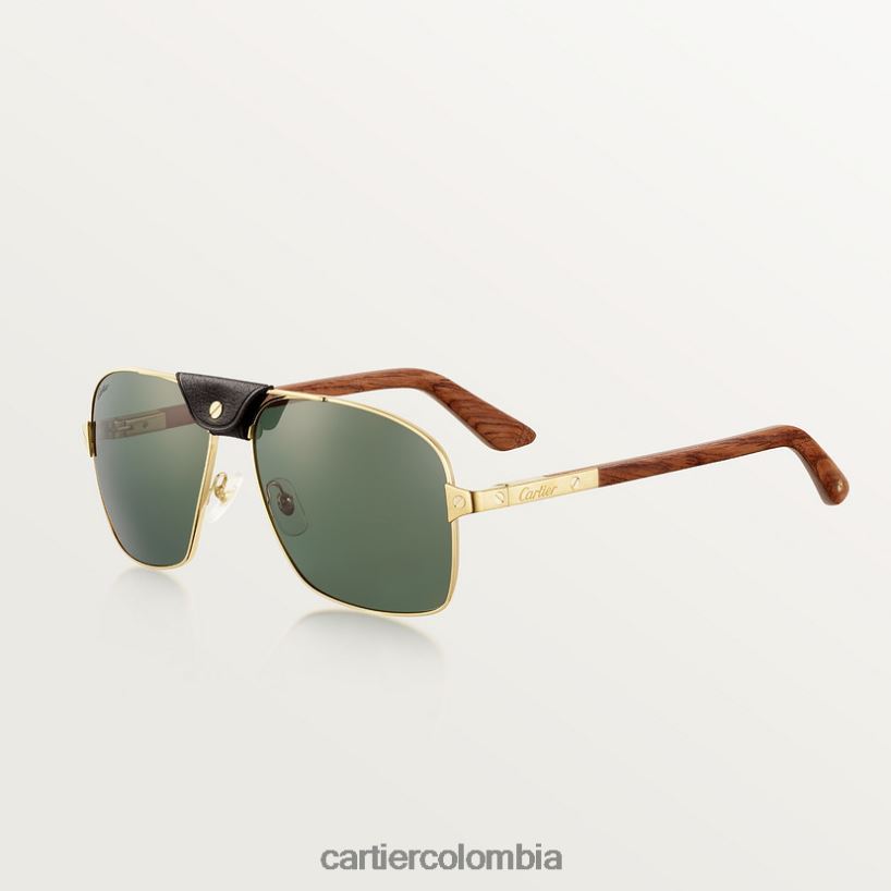 accesorios Cartier gafas de sol santos elegante V0HXJN1572