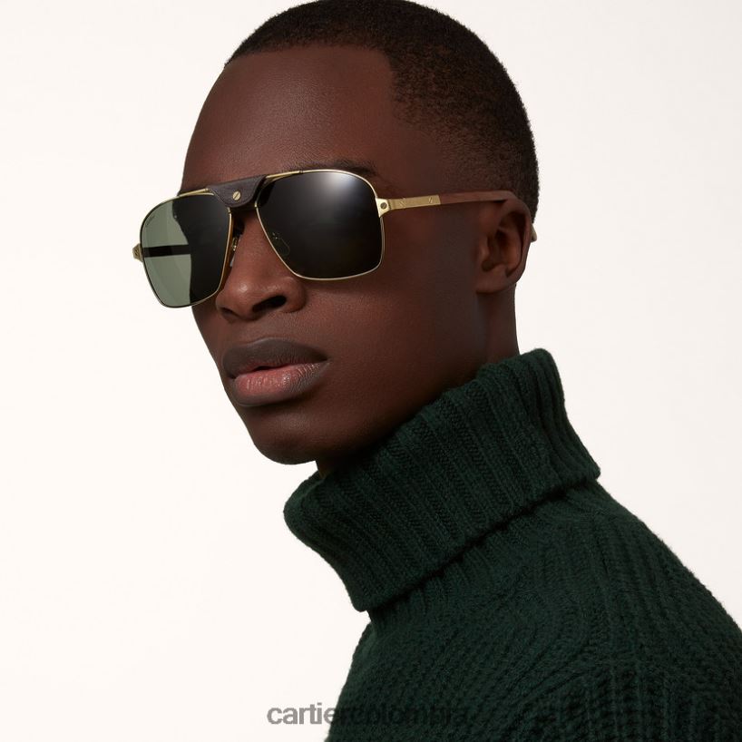 accesorios Cartier gafas de sol santos elegante V0HXJN1572