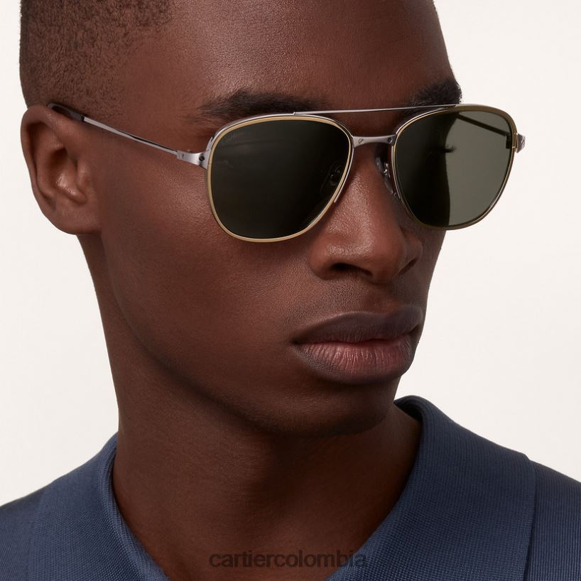 accesorios Cartier gafas de sol santos elegante V0HXJN1573