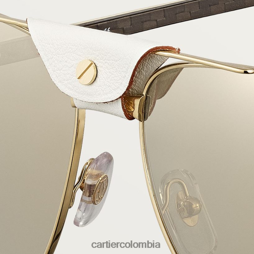 accesorios Cartier gafas de sol santos elegante V0HXJN1574