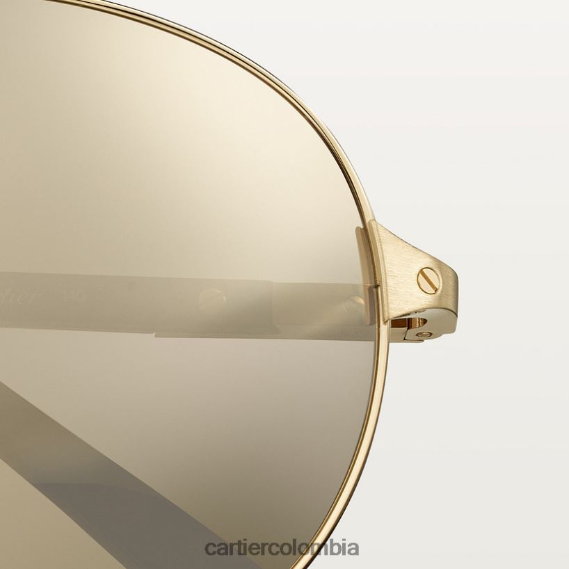 accesorios Cartier gafas de sol santos elegante V0HXJN1574