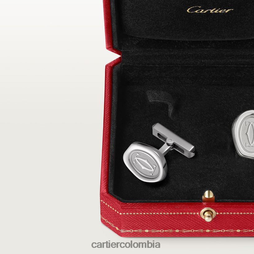 accesorios Cartier gemelos con decoración de sello de cera elegante V0HXJN1407