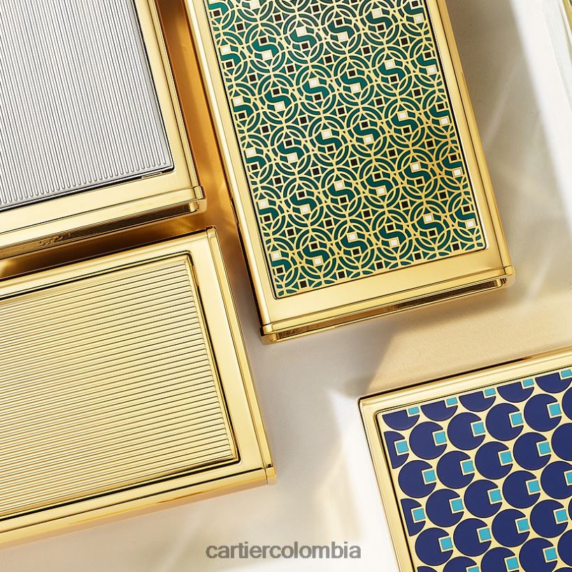 accesorios Cartier Necessaires a parfum - estuche dorado elegante V0HXJN1852