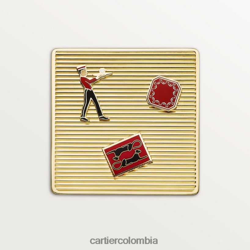 accesorios Cartier espejo compacto diábolo elegante V0HXJN1481