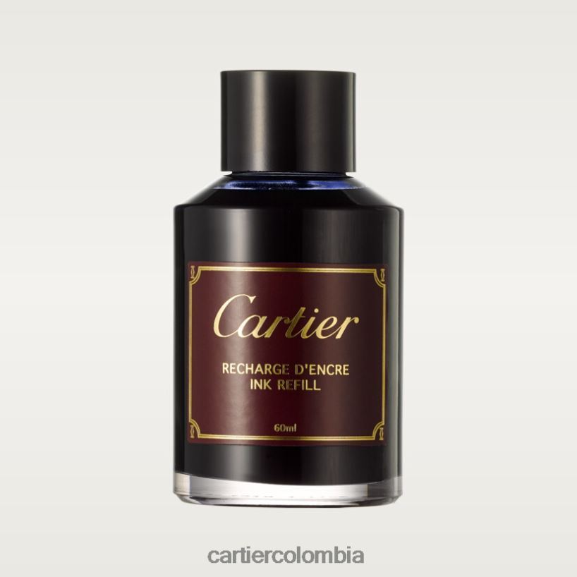 accesorios Cartier botella de tinta azul elegante V0HXJN1763