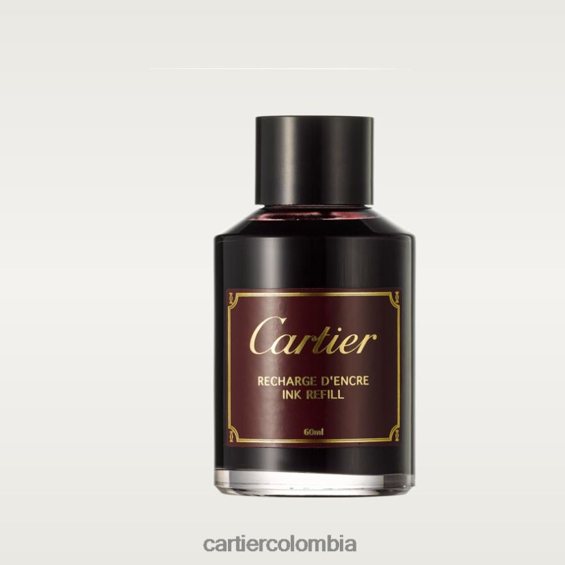 accesorios Cartier botella de tinta burdeos elegante V0HXJN1762