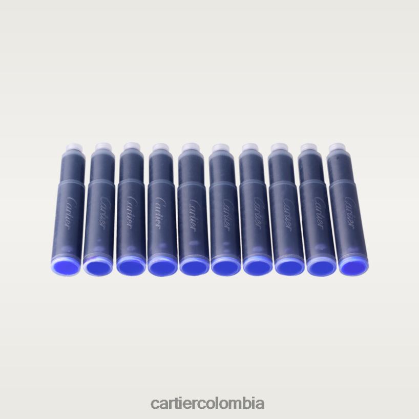 accesorios Cartier cartuchos de tinta azul elegante V0HXJN1752