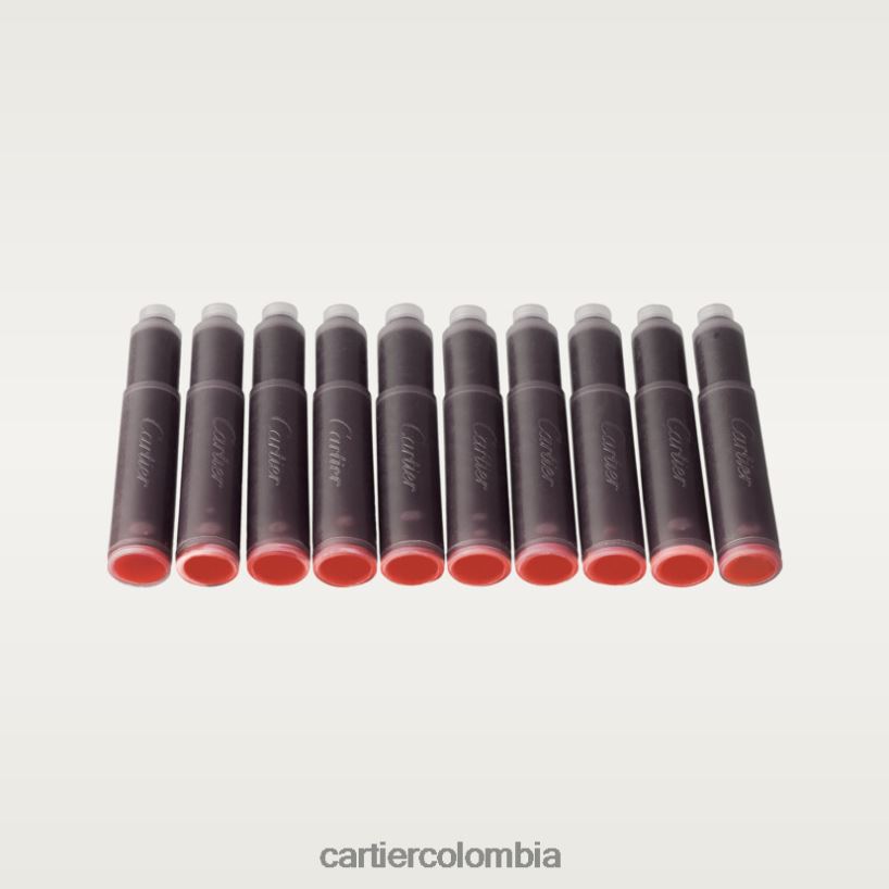 accesorios Cartier cartuchos de tinta burdeos elegante V0HXJN1750