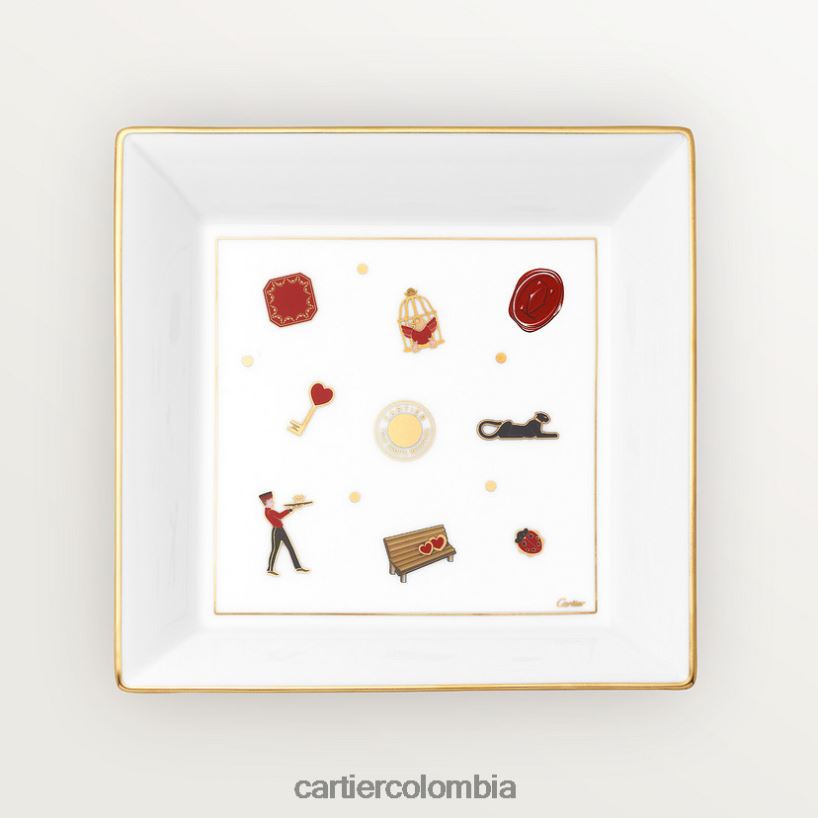 arte de vivir en casa Cartier Bandeja de baratijas diábolo, modelo mediano. elegante V0HXJN1619