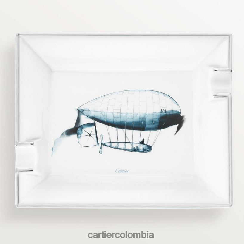 arte de vivir en casa Cartier cenicero santos motivo aeronauta elegante V0HXJN1784