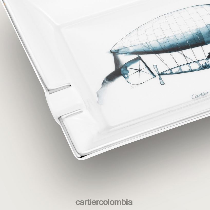 arte de vivir en casa Cartier cenicero santos motivo aeronauta elegante V0HXJN1784