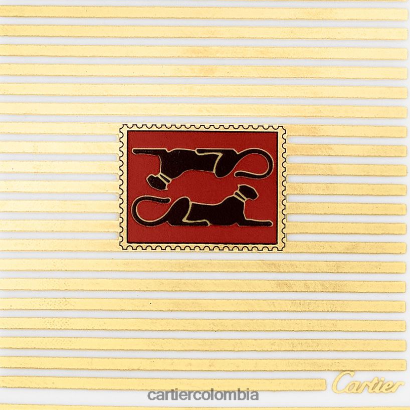 arte de vivir en casa Cartier juego de cuatro bandejas para adornos de diábolo, modelo pequeño elegante V0HXJN1629