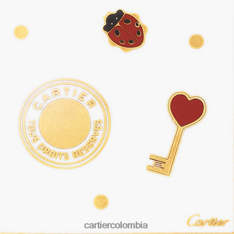 arte de vivir en casa Cartier juego de cuatro bandejas para adornos de diábolo, modelo pequeño elegante V0HXJN1629