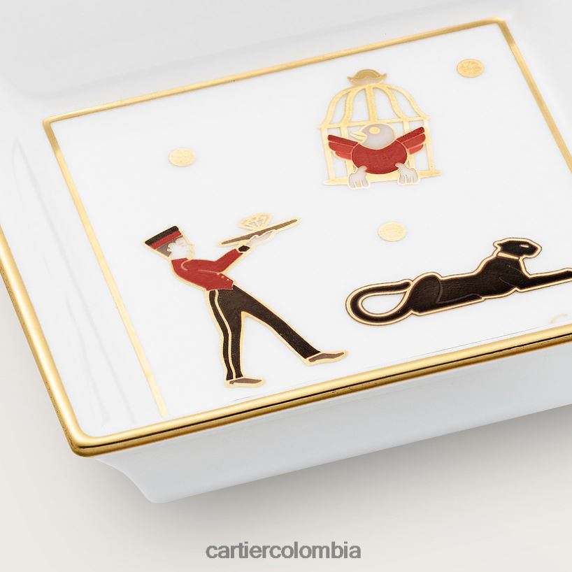 arte de vivir en casa Cartier juego de dos bandejas para adornos de diábolo, modelo pequeño elegante V0HXJN1620