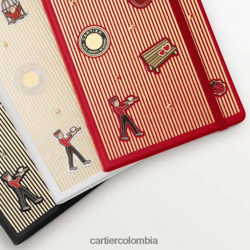 arte de vivir en casa Cartier juego de tres cuadernos diábolo elegante V0HXJN1767