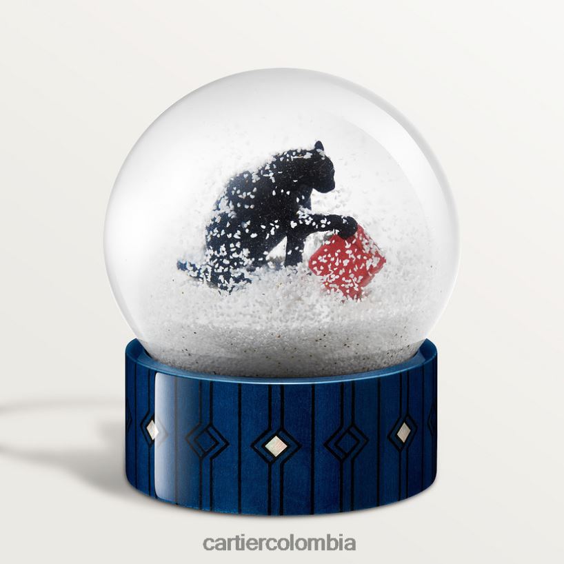 arte de vivir en casa Cartier globo de nieve diábolo elegante V0HXJN1622