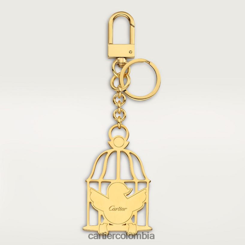 arte de vivir en casa Cartier llavero diábolo con motivo de pájaro liberado elegante V0HXJN1505