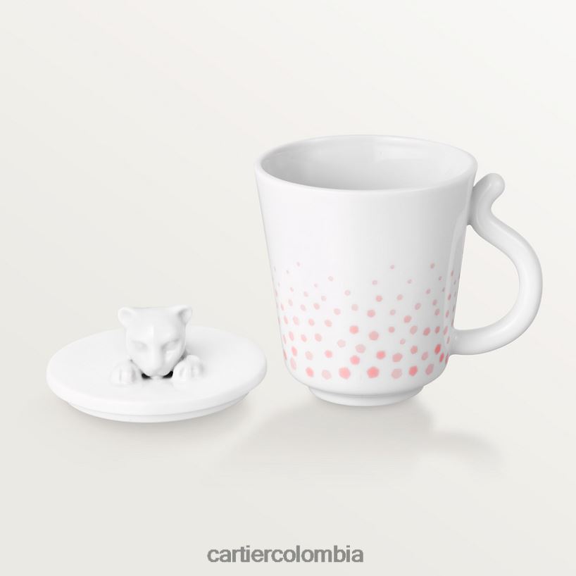 arte de vivir en casa Cartier taza de pantera bebé elegante V0HXJN1682