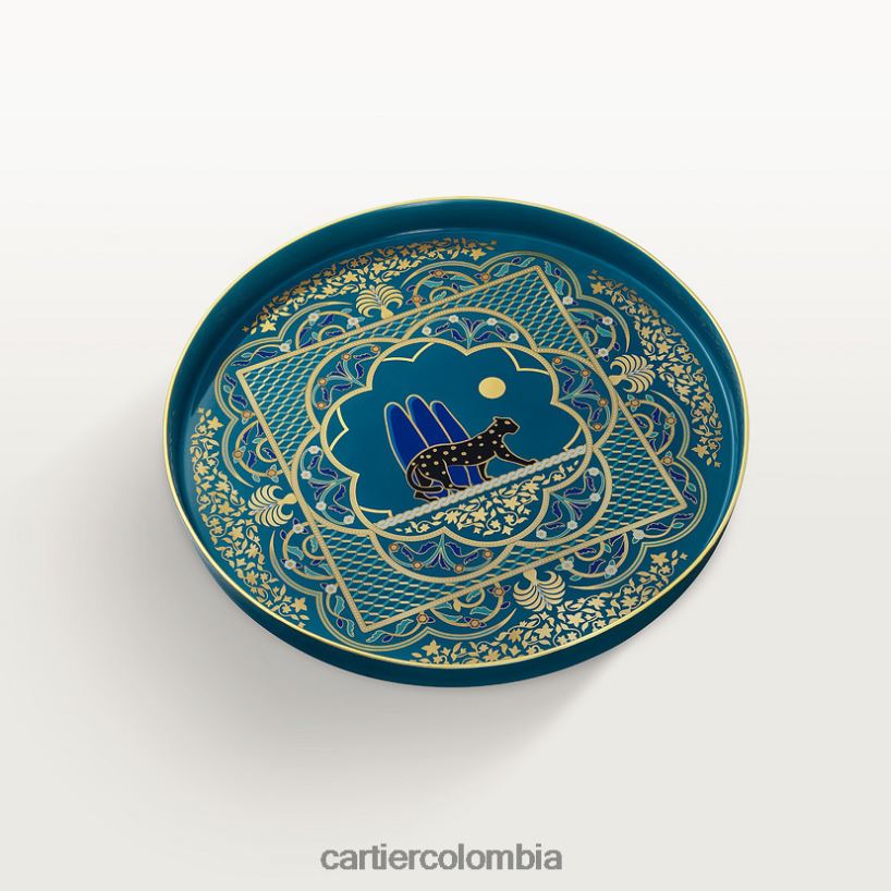 arte de vivir en casa Cartier Bandeja Panthere, modelo extra grande elegante V0HXJN1644
