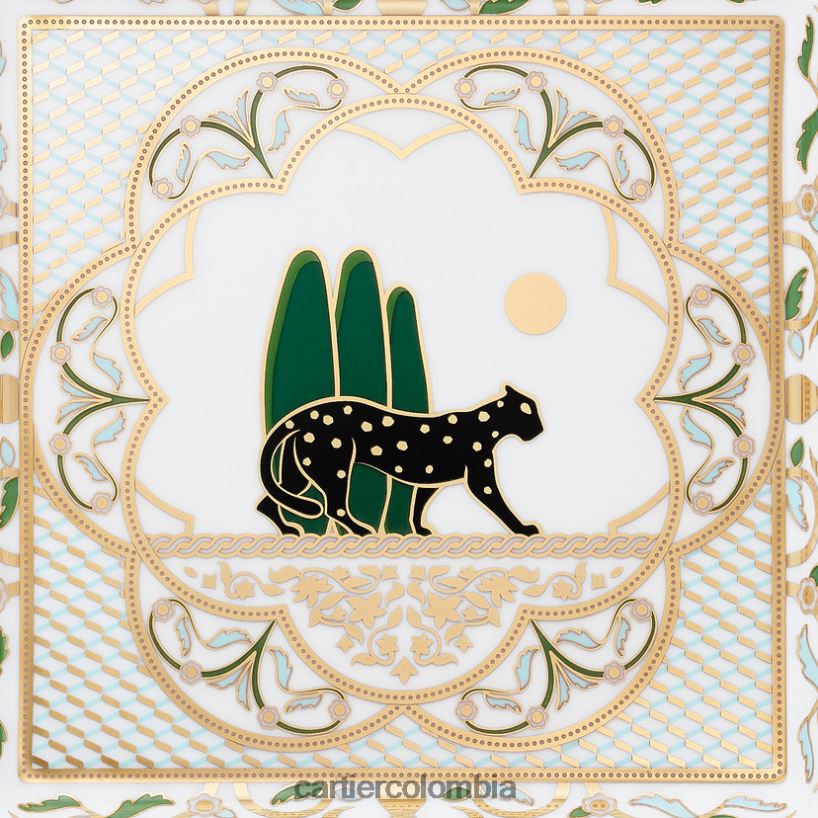 arte de vivir en casa Cartier Bandeja para guardar objetos Panthere, modelo mediano. elegante V0HXJN1634