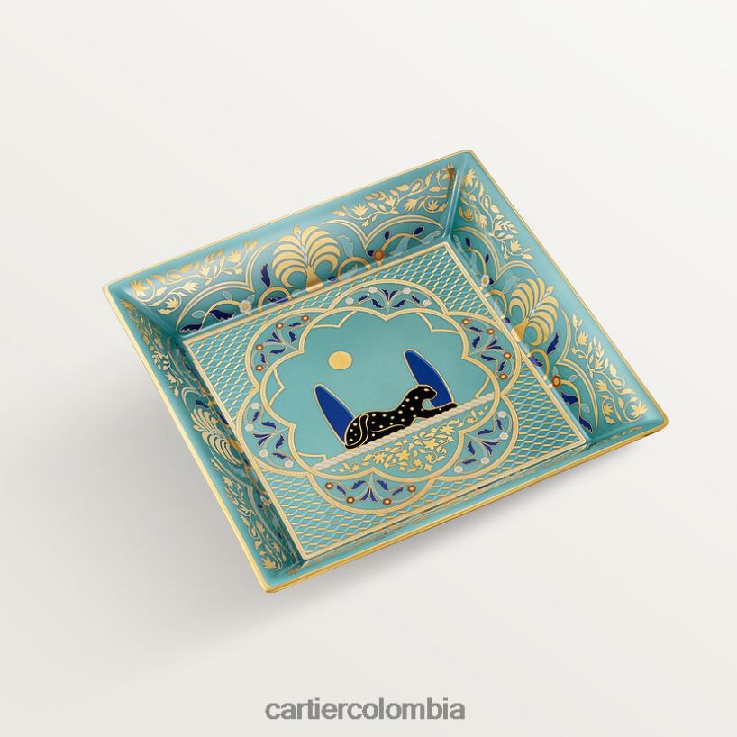 arte de vivir en casa Cartier Bandeja para guardar objetos Panthere, modelo mediano. elegante V0HXJN1650