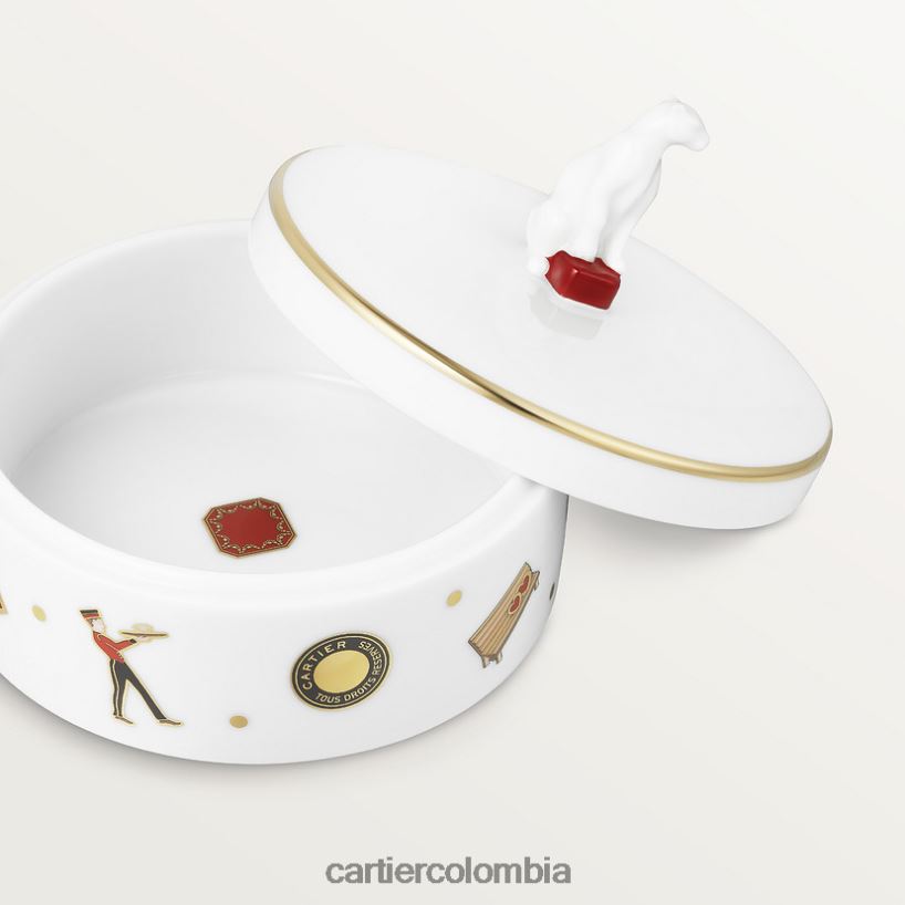 arte de vivir en casa Cartier caja de diábolo elegante V0HXJN1642