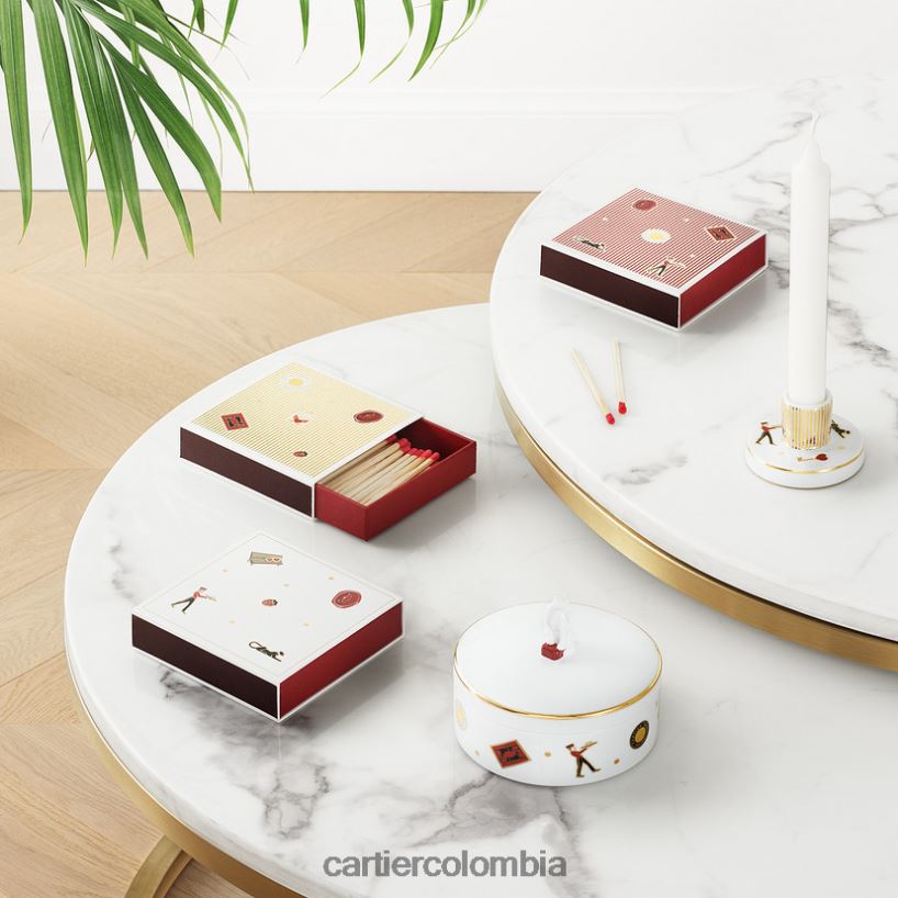 arte de vivir en casa Cartier caja de diábolo elegante V0HXJN1642