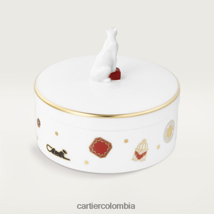 arte de vivir en casa Cartier caja de diábolo elegante V0HXJN1642